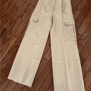Padova Women's Ibiza Cargo Pants Sand Color Size Small New‎ No Tag